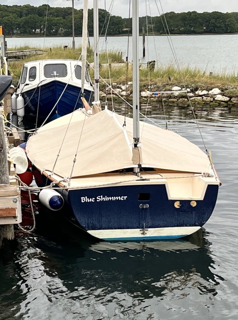 Yacht canvas cover